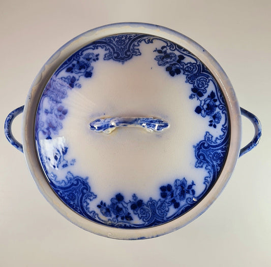 Legumiera Made in England flow blue