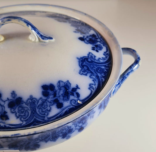 Legumiera Made in England flow blue