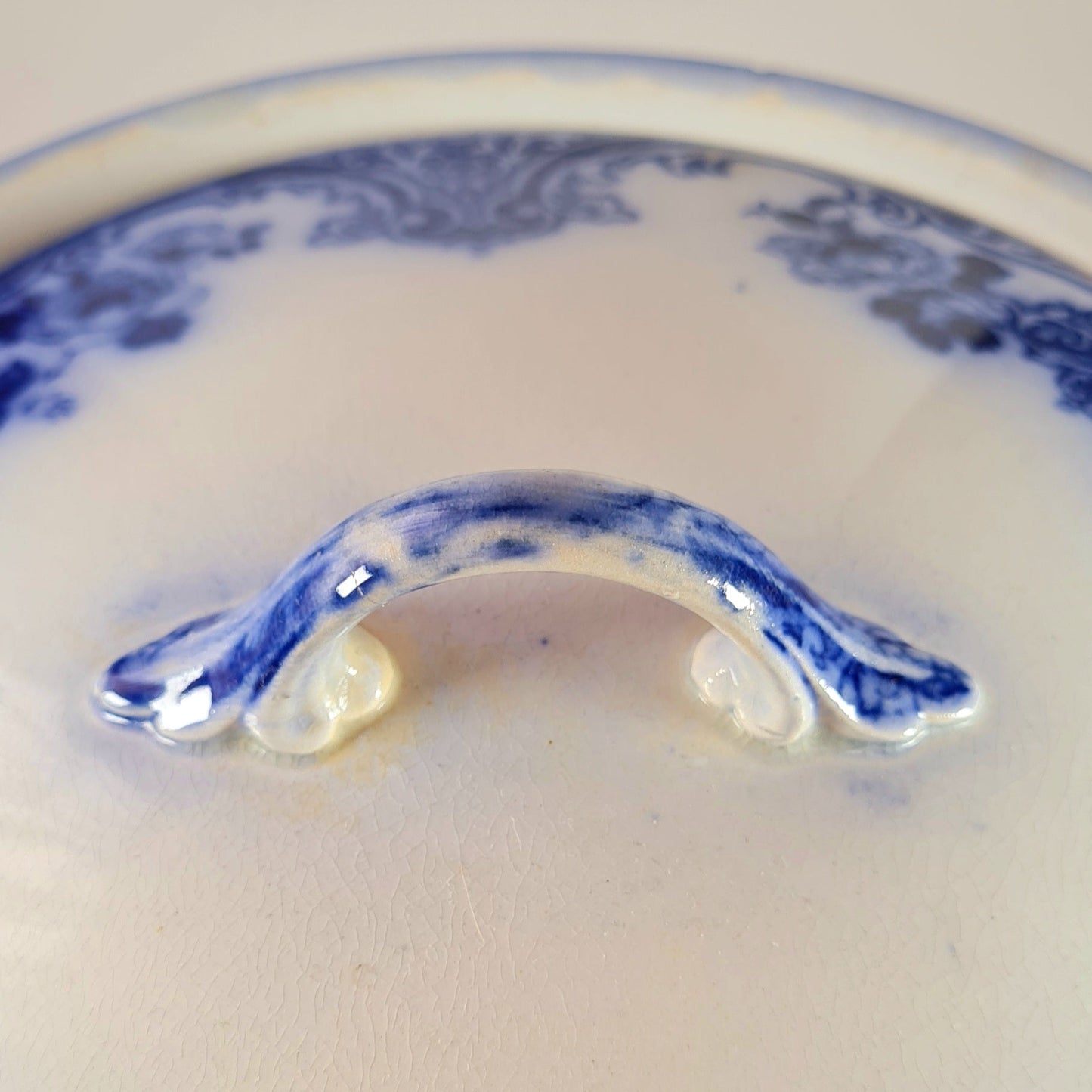 Legumiera Made in England flow blue