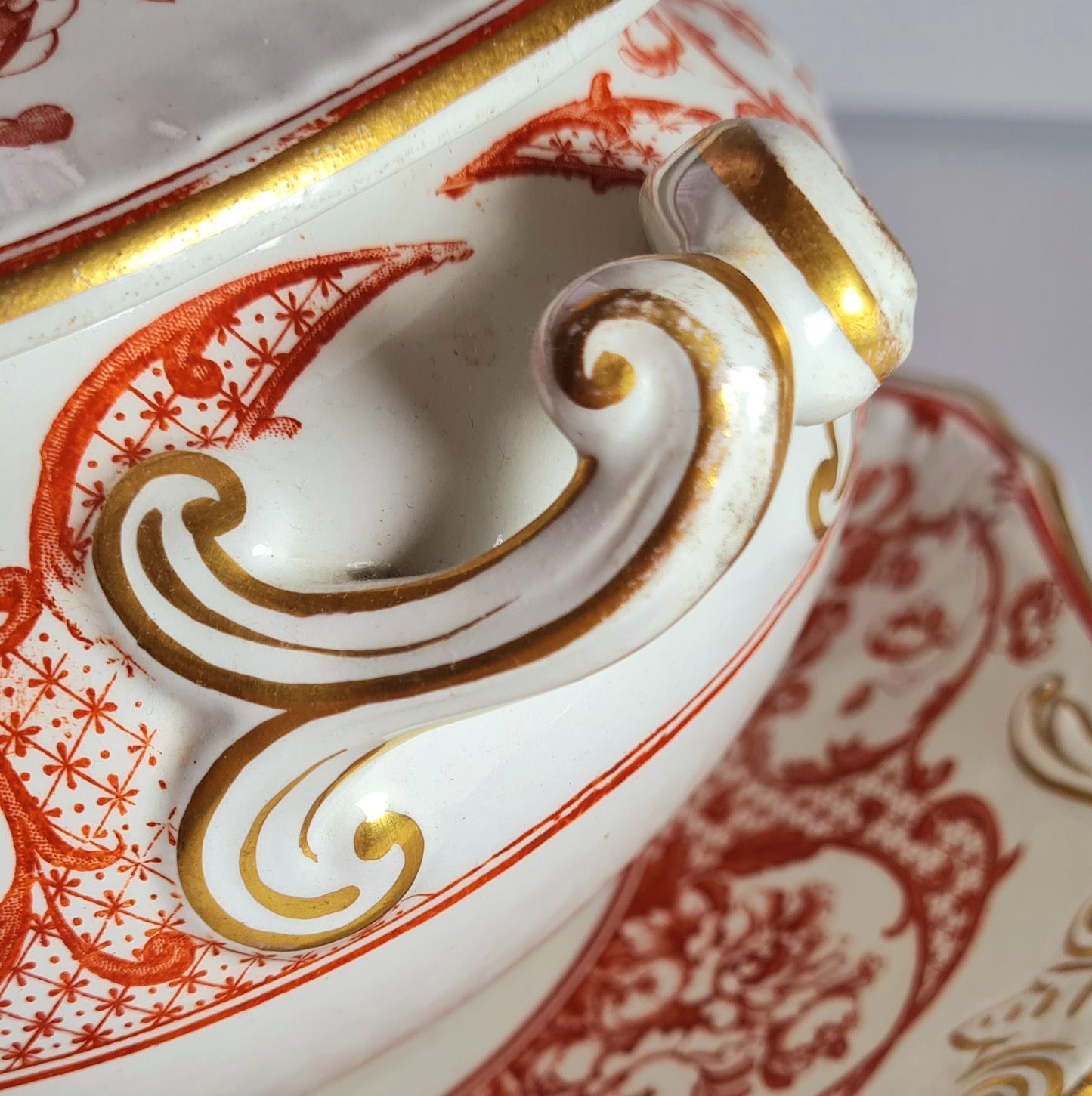 Zuppiera con vassoio Wedgwood - Baltimore