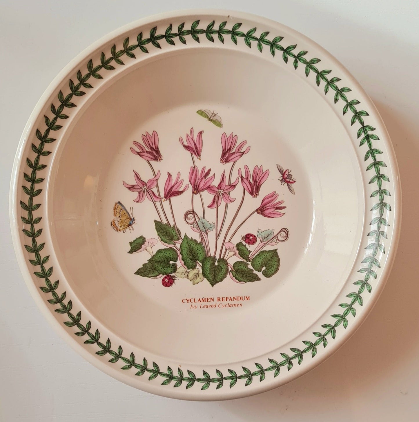 Piatto fondo Portmeirion - Botanic Garden "Cyclamen Repandum"