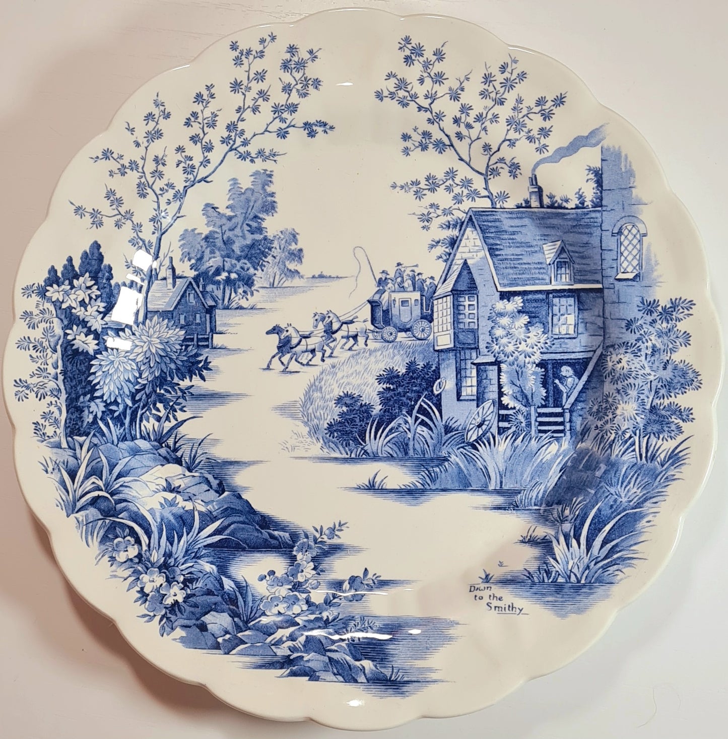 Servizio di piatti Ridgway - "The Original Coaching Days & Coaching Ways"