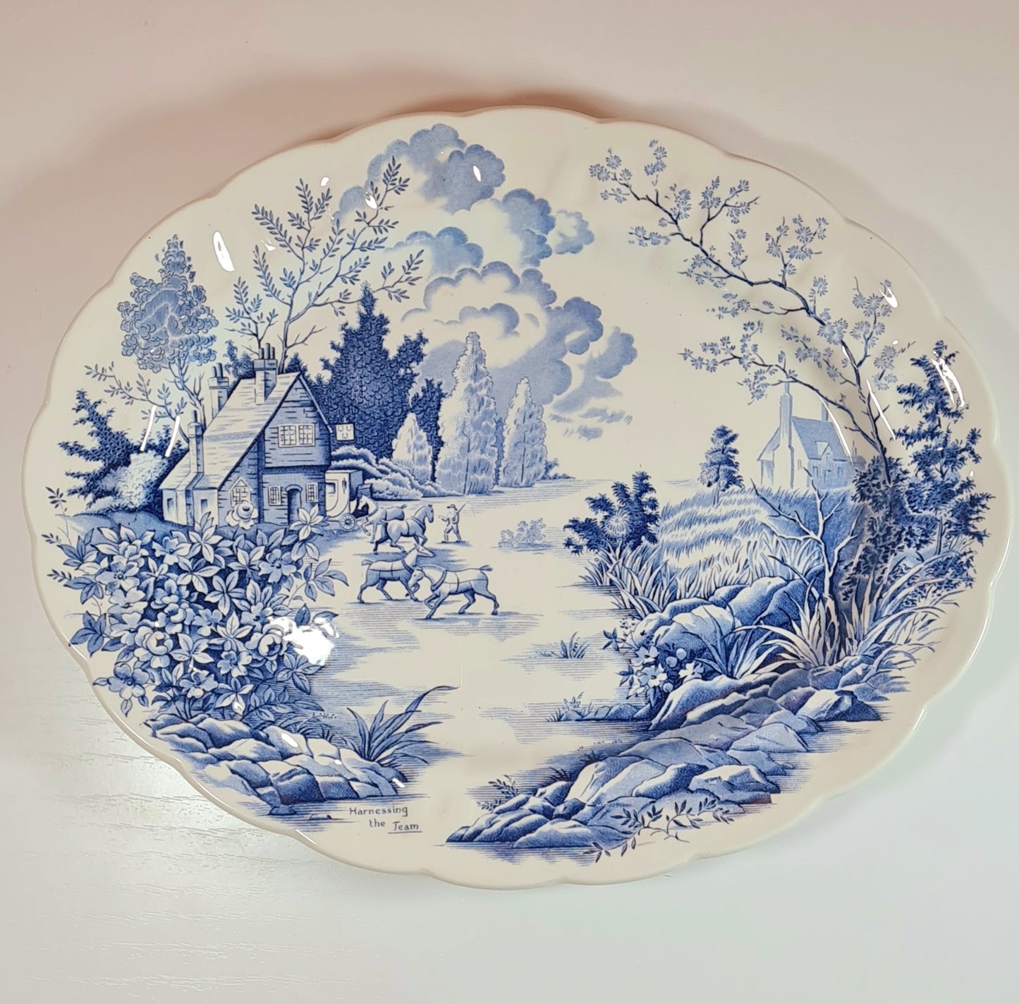 Servizio di piatti Ridgway - "The Original Coaching Days & Coaching Ways"