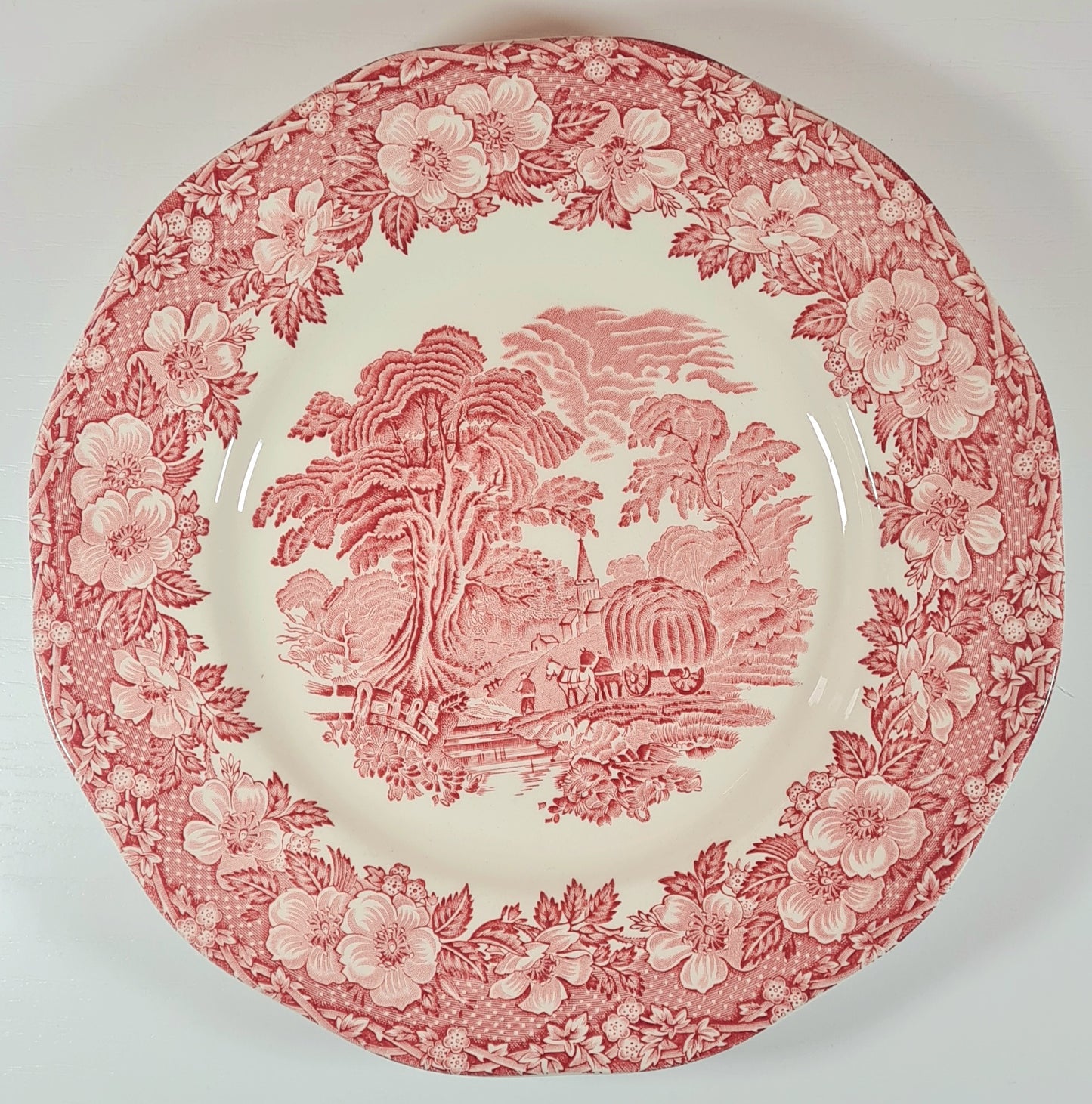 Piatto piano Wedgwood - "Woodland"
