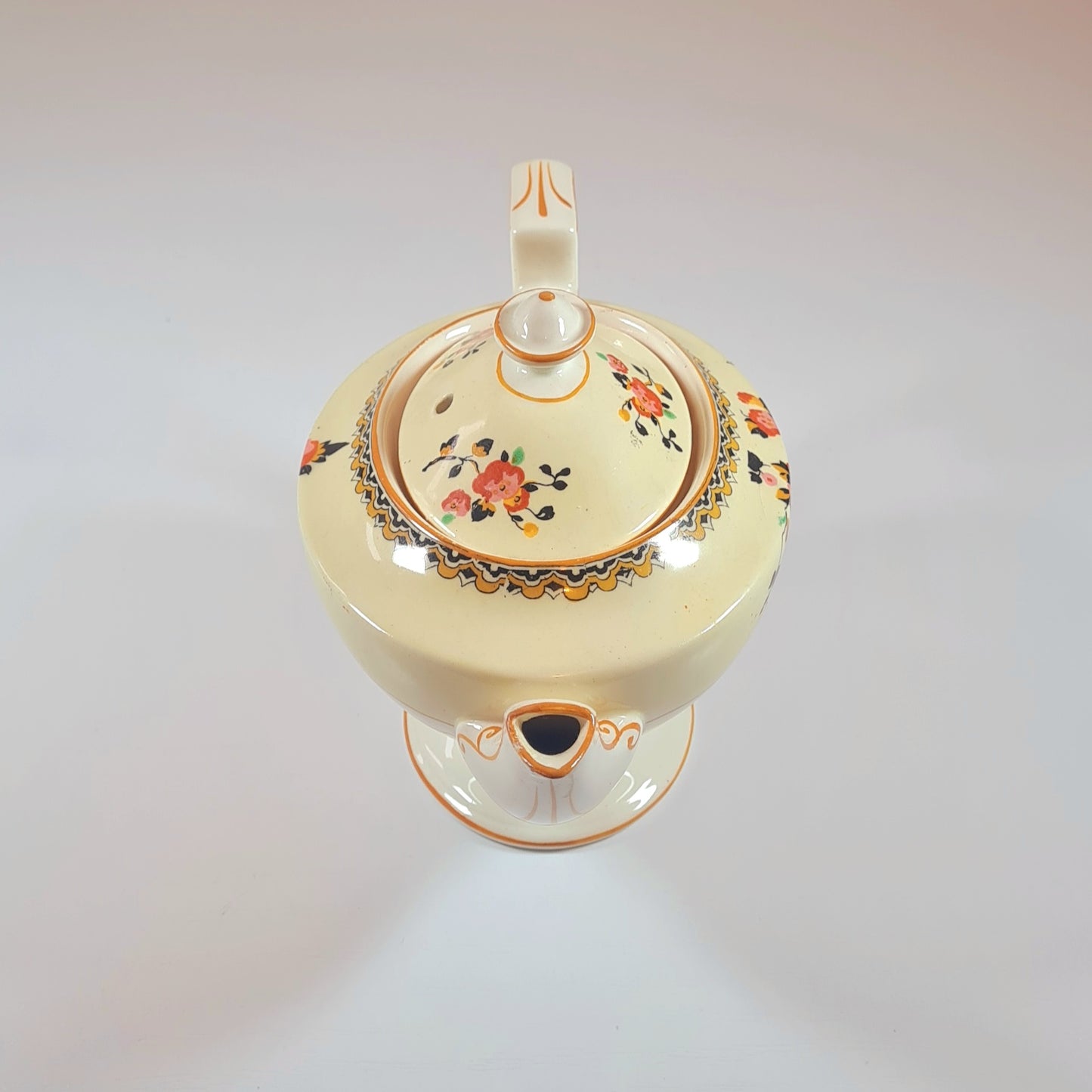 Teiera Art Deco Crown Ducal Ware