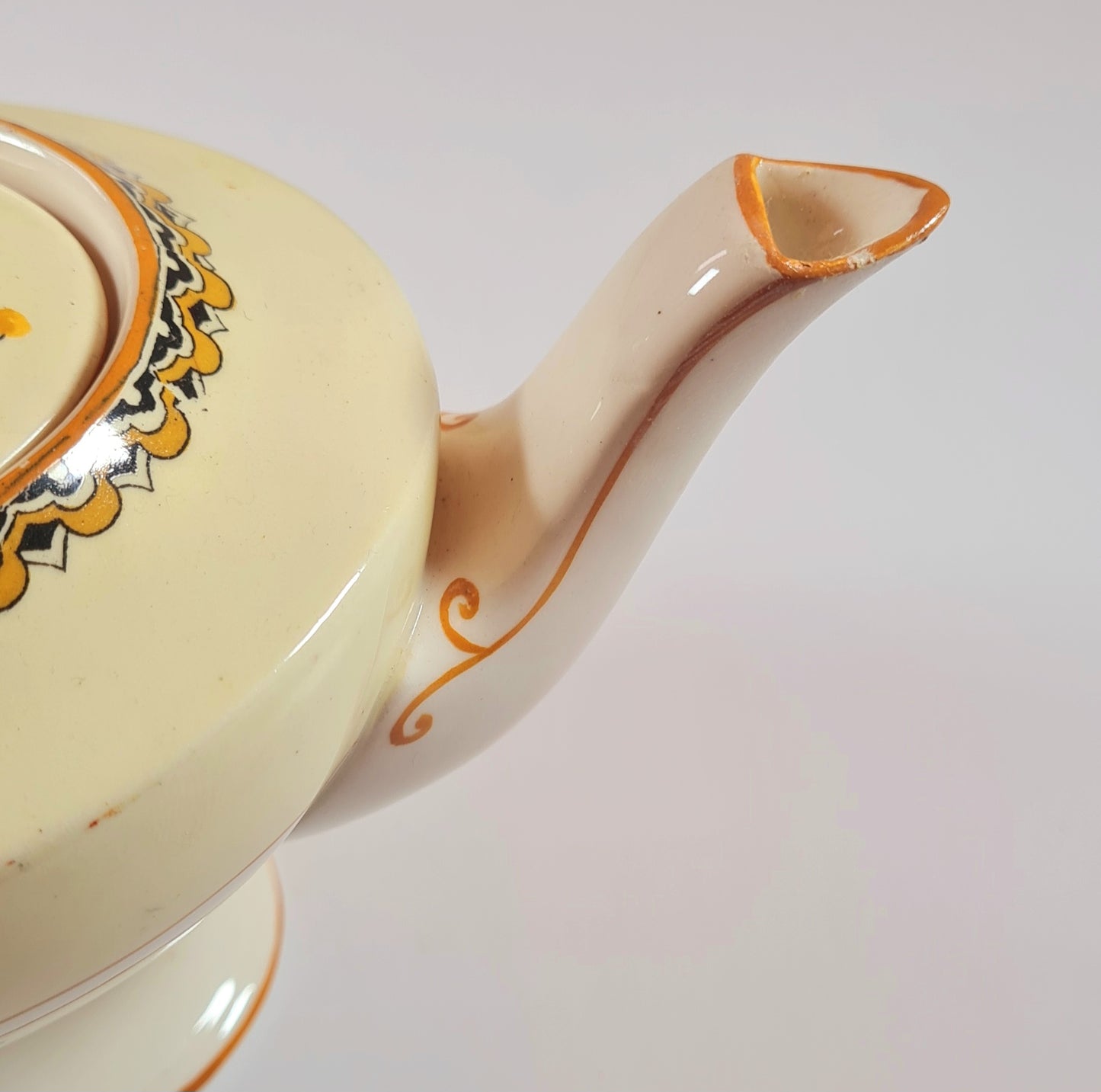 Teiera Art Deco Crown Ducal Ware