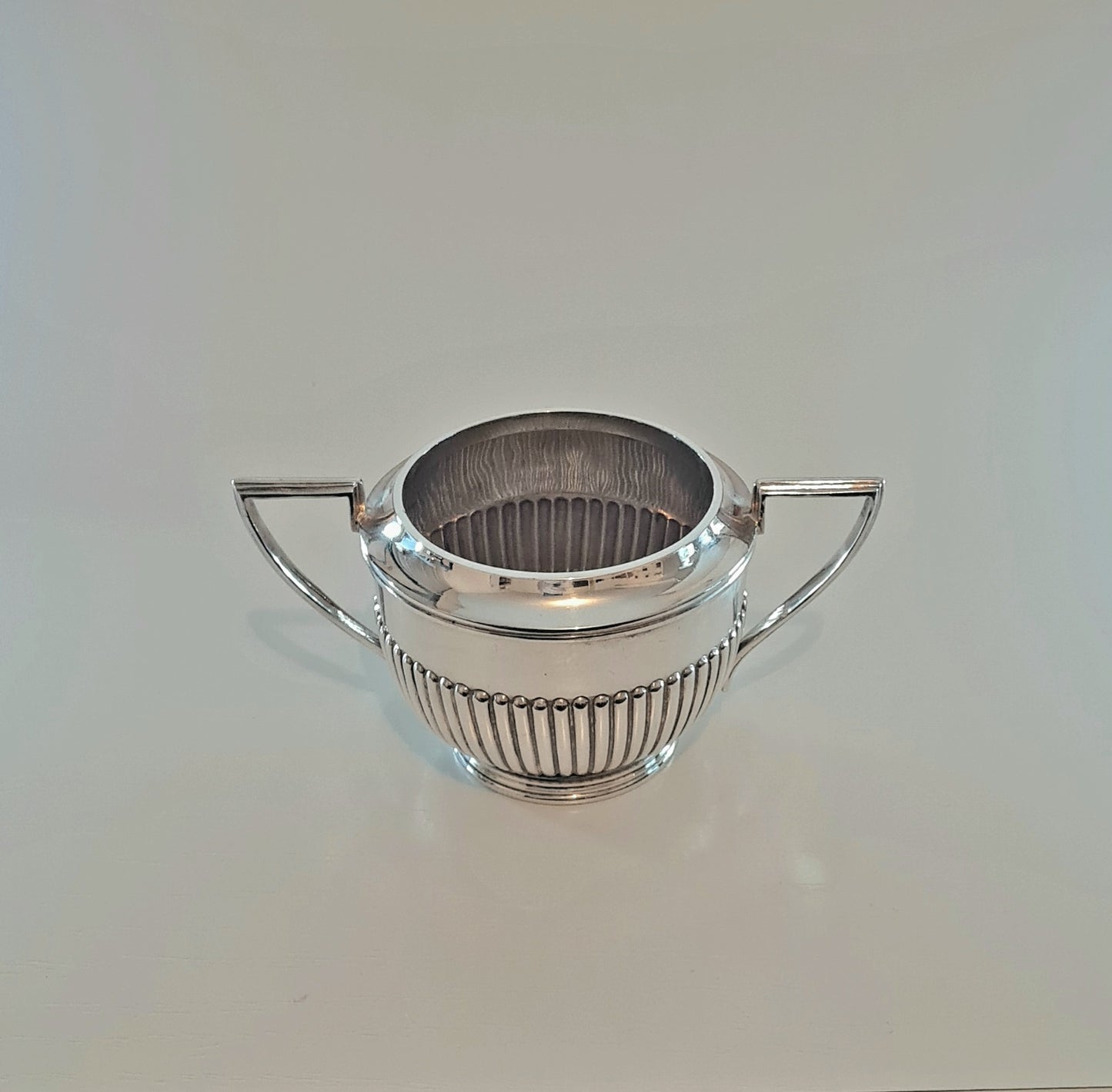 Teiera + zuccheriera + lattiera Sheffield - Walker & Hall