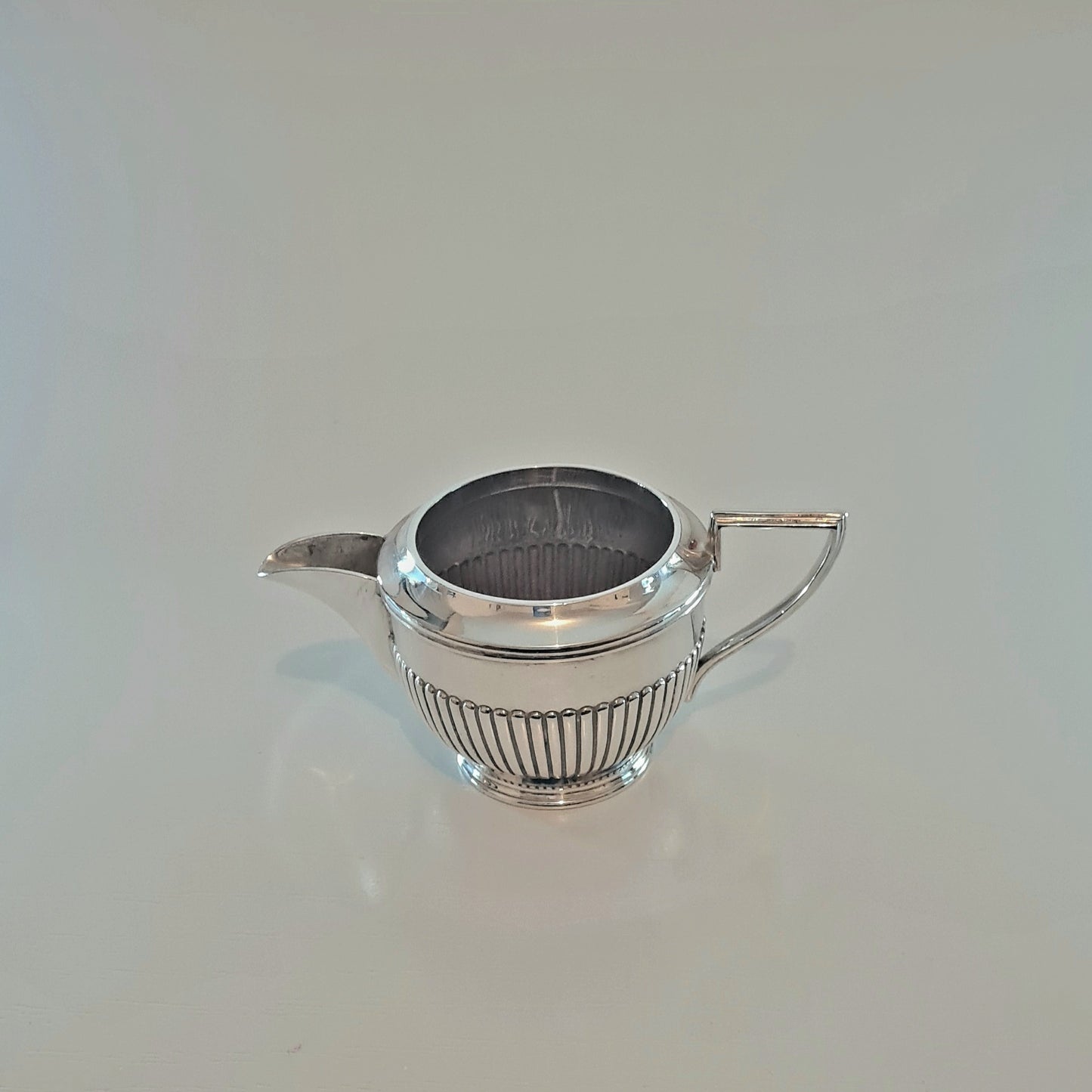 Teiera + zuccheriera + lattiera Sheffield - Walker & Hall