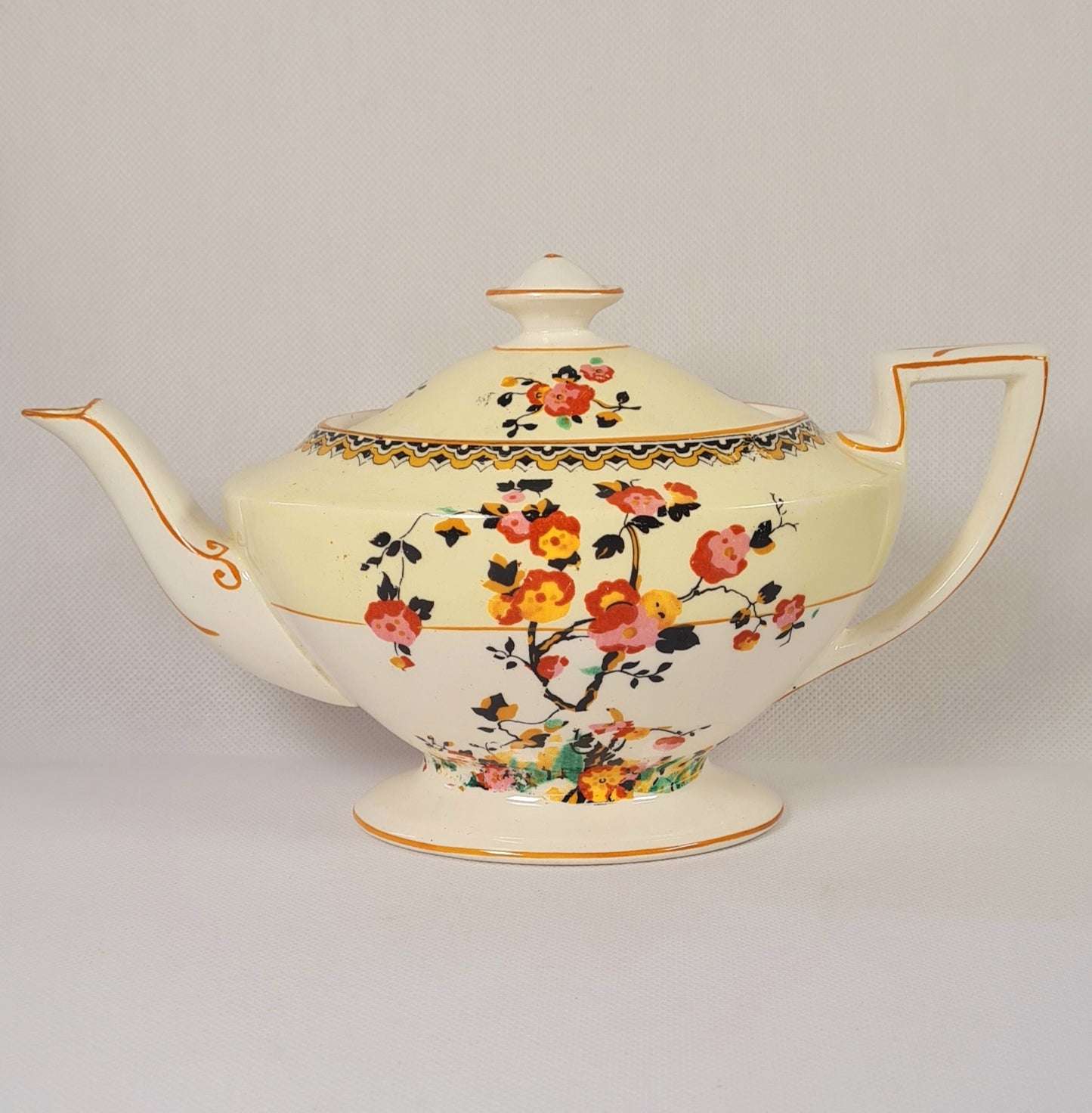 Teiera Art Deco Crown Ducal Ware