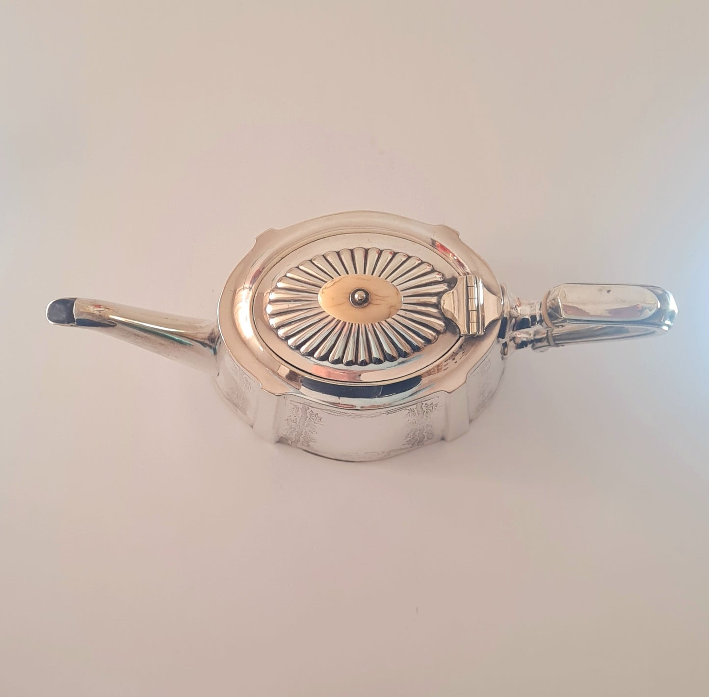 Set teiera + zuccheriera + lattiera Sheffield