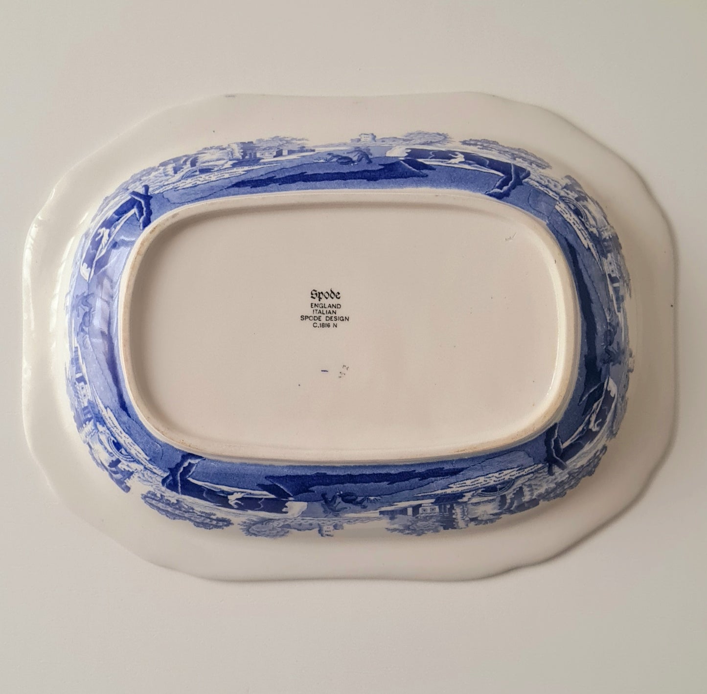 Piccolo vassoio Spode - Italian blue