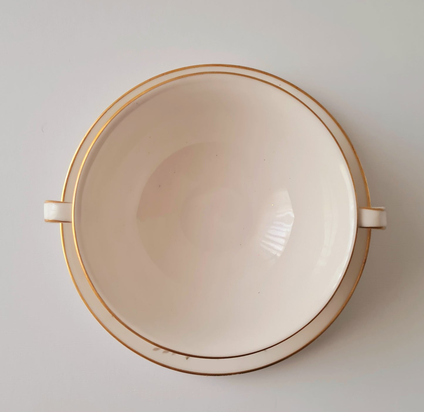 Tazza da consommé con piatto - Royal Doulton Larchmont