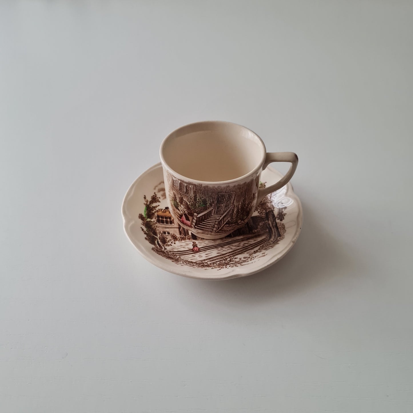 4 coffe duo + zuccheriera + caffettiera Johnson Bros - Haddon Hall